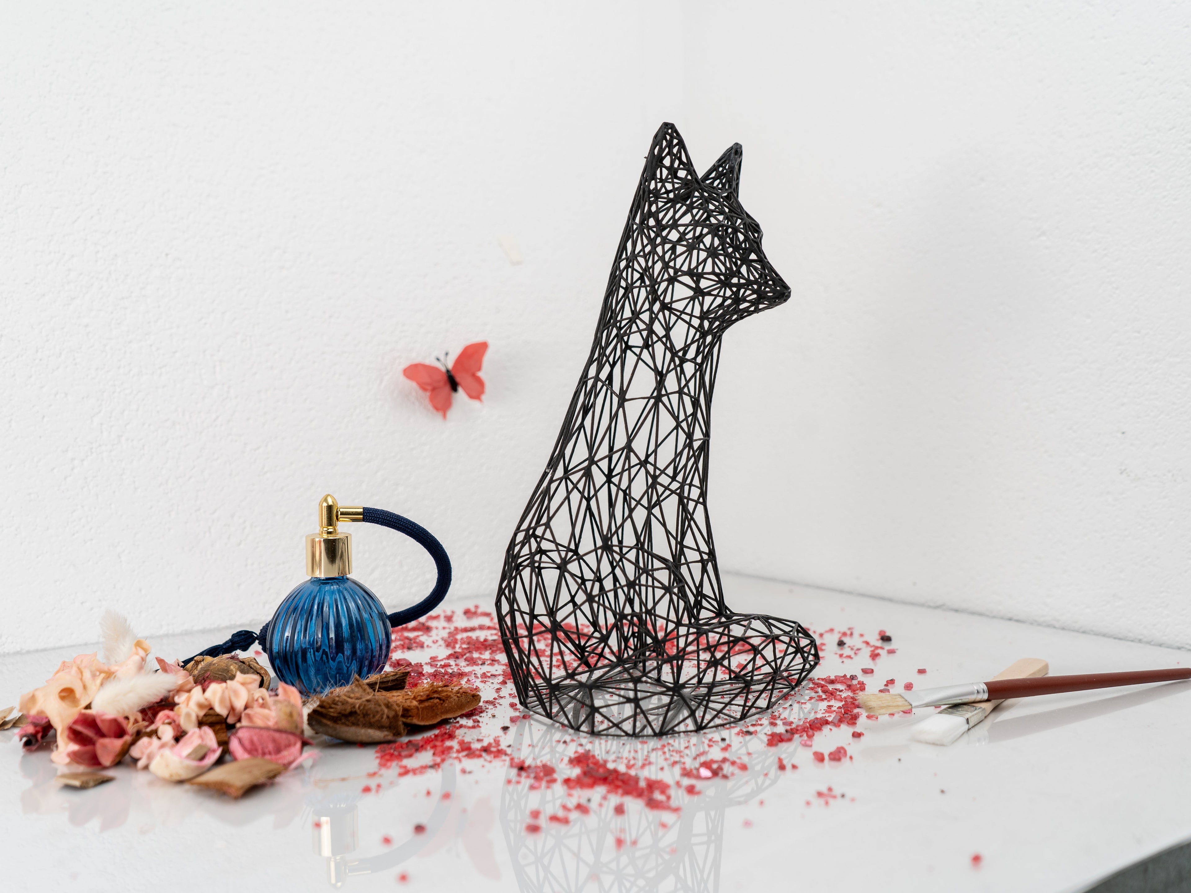 Modern Fox Sculpture-4