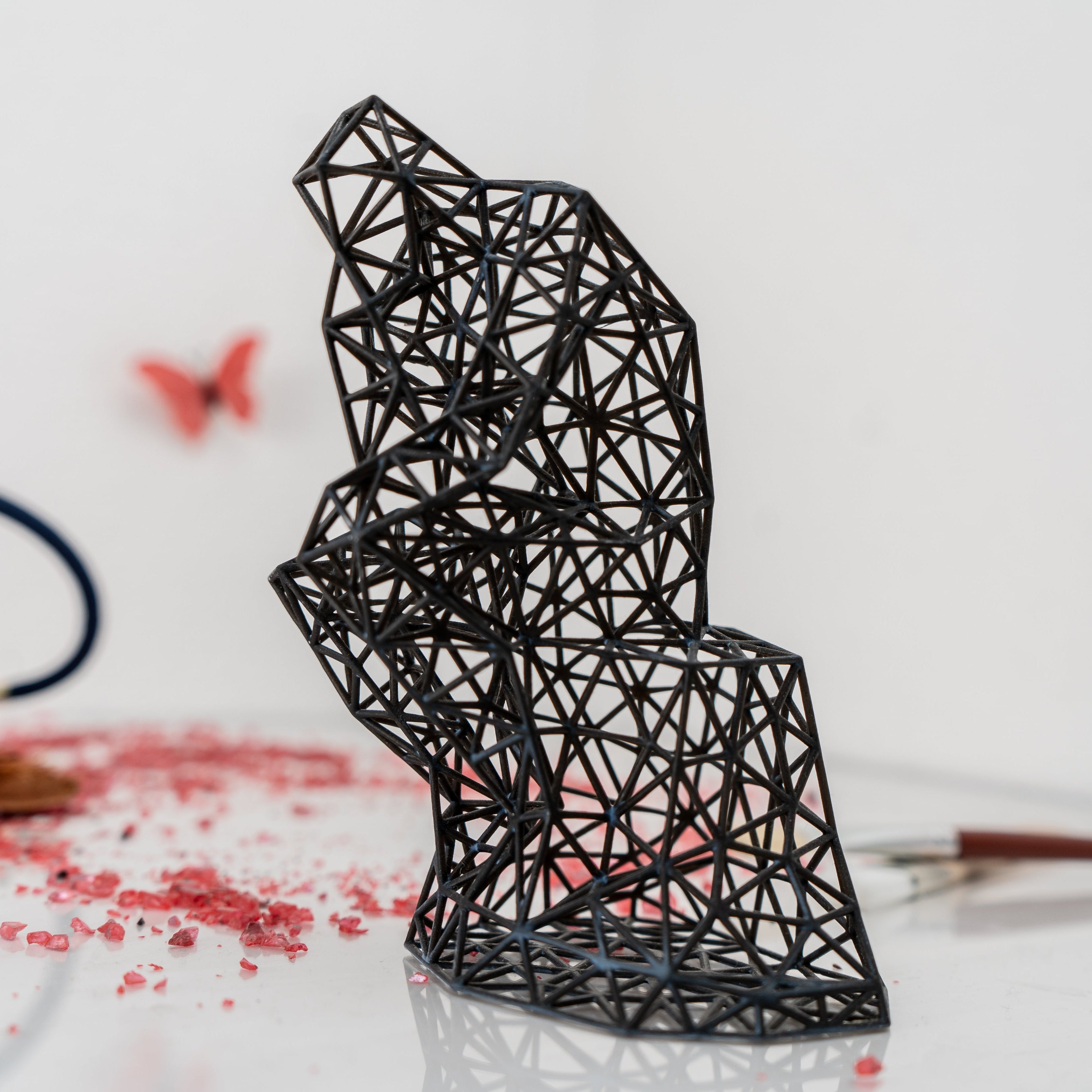 The Thinker Modern Oneline 3D Sculpture-0