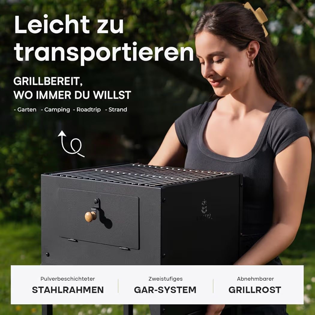 BALHEKA Outdoor Pizza Oven 4in1