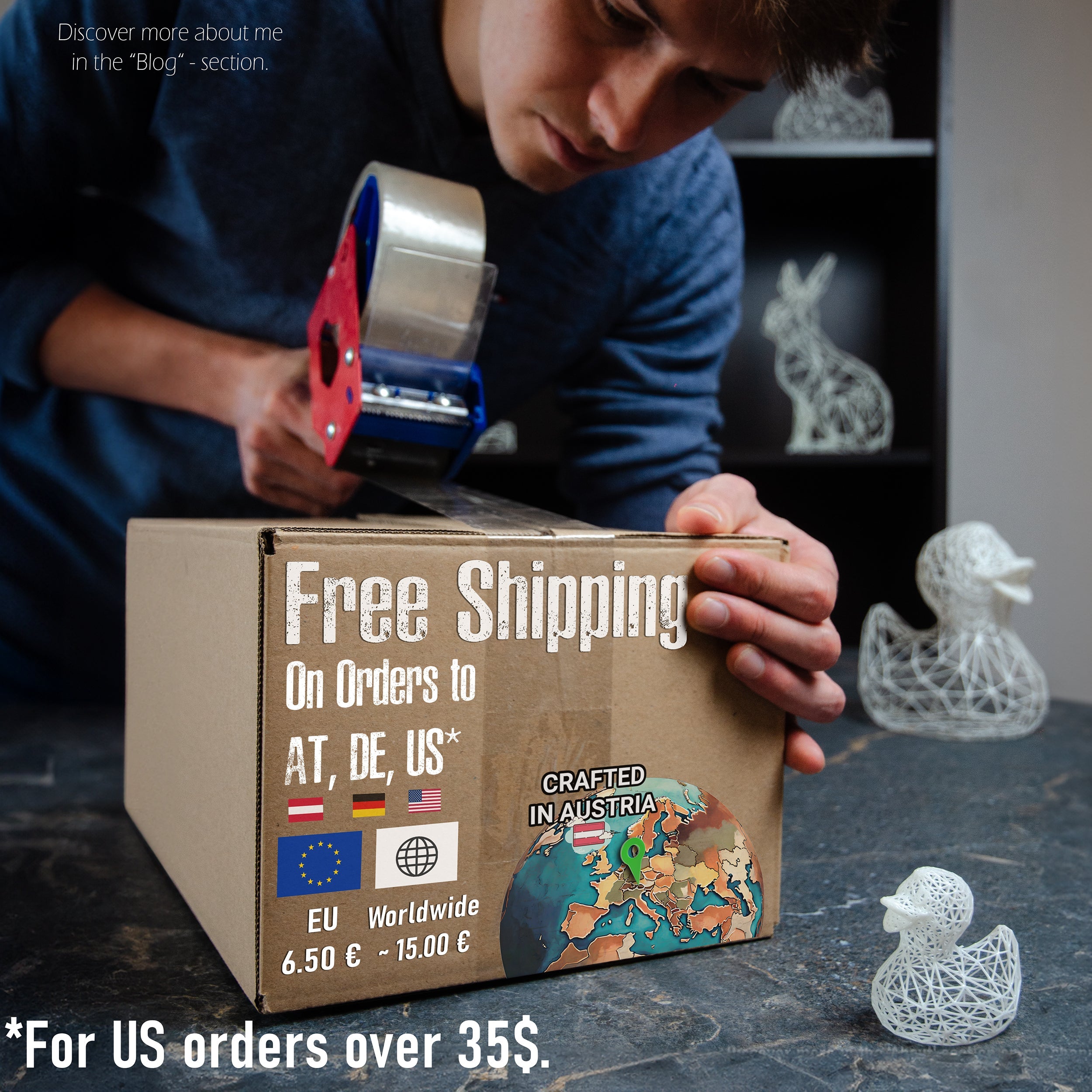 Chameleon Sculpture -  Unique 3D Grid Design-4